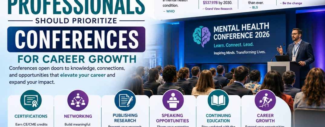 Why Mental Health Professionals Should Prioritize Conferences for Career Growth